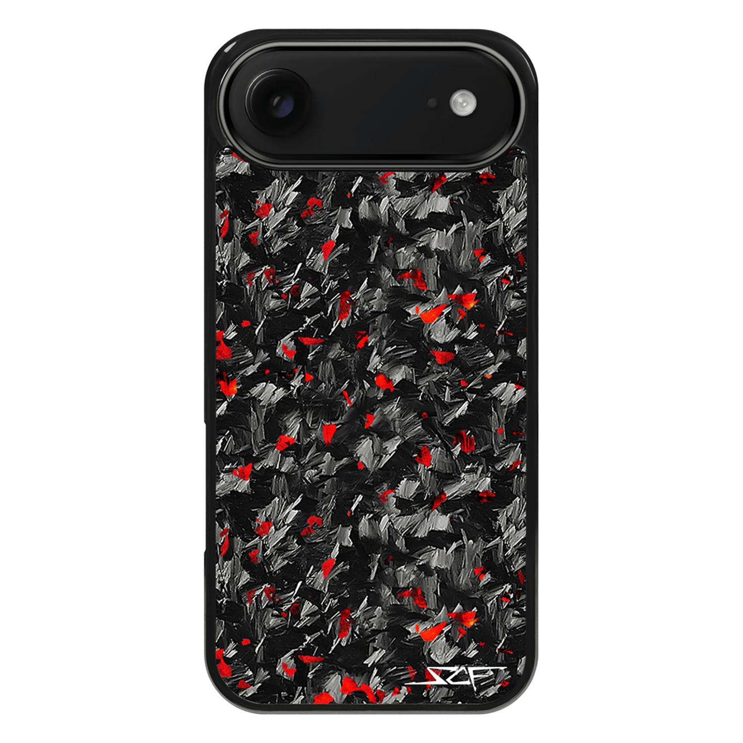 iPhone | Red Flake Forged Carbon Fiber Case | CLASSIC Series
