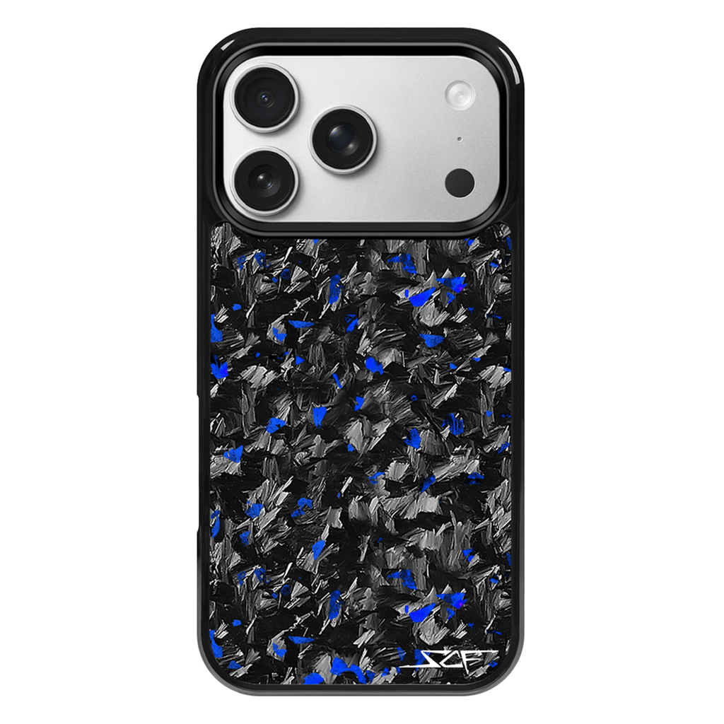 iPhone | Blue Flake Forged Carbon Fiber Case | CLASSIC Series