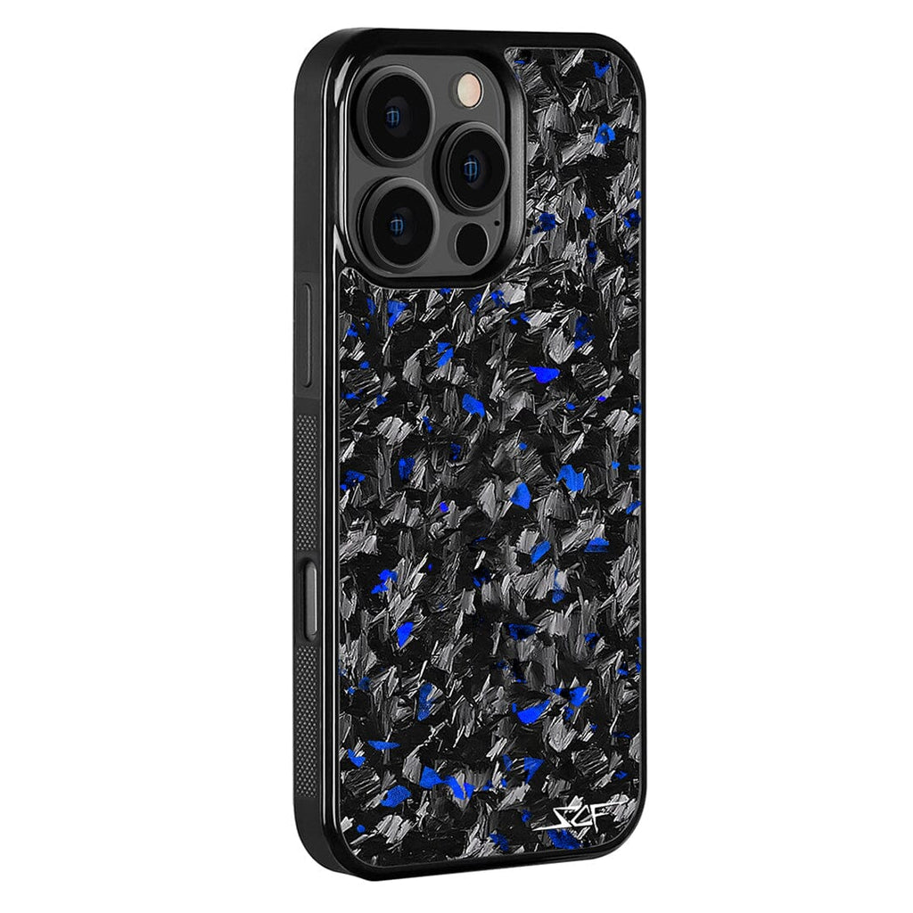 iPhone | Blue Flake Forged Carbon Fiber Case | CLASSIC Series